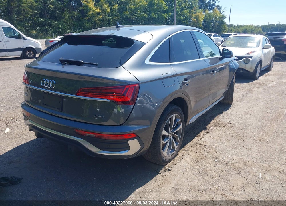 2022 AUDI Q5 SPORTBACK PREMIUM 45 TFSI S LINE QUATTRO S TRONIC VIN: WA14AAFYXN2100565