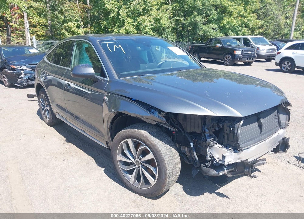 2022 AUDI Q5 SPORTBACK PREMIUM 45 TFSI S LINE QUATTRO S TRONIC VIN: WA14AAFYXN2100565