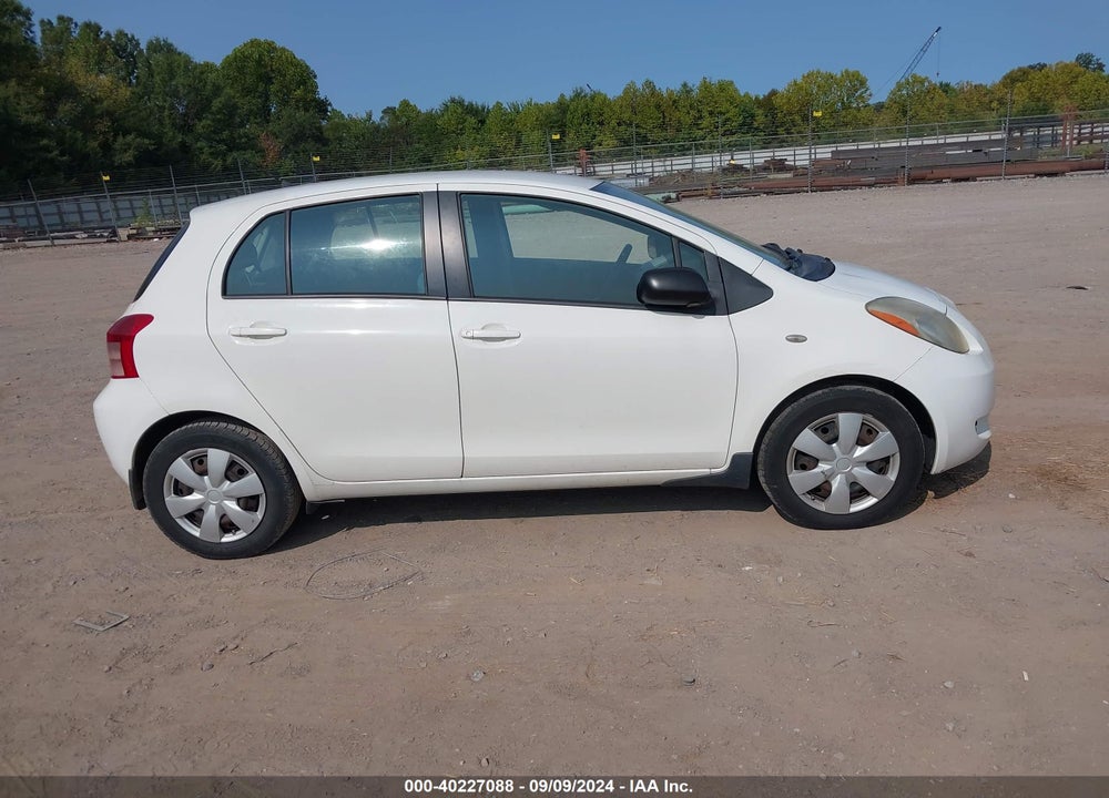 2008 TOYOTA YARIS VIN: JTDKT923985216231