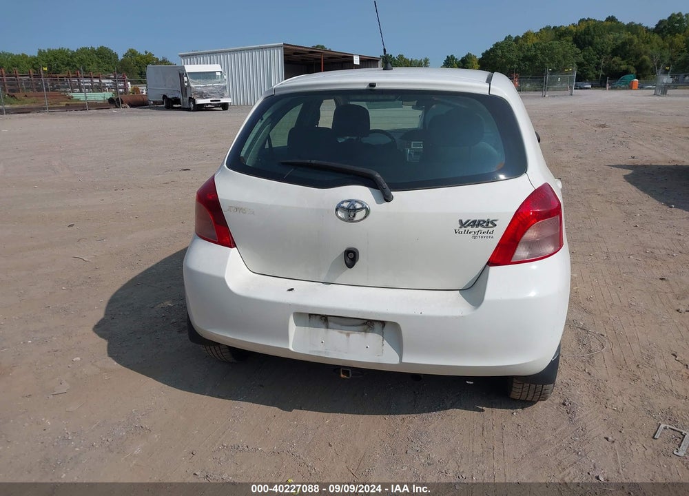 2008 TOYOTA YARIS VIN: JTDKT923985216231