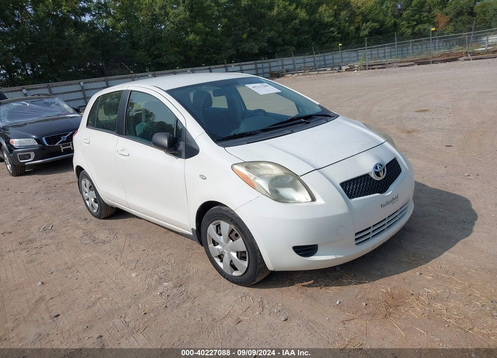 2008 TOYOTA YARIS VIN: JTDKT923985216231