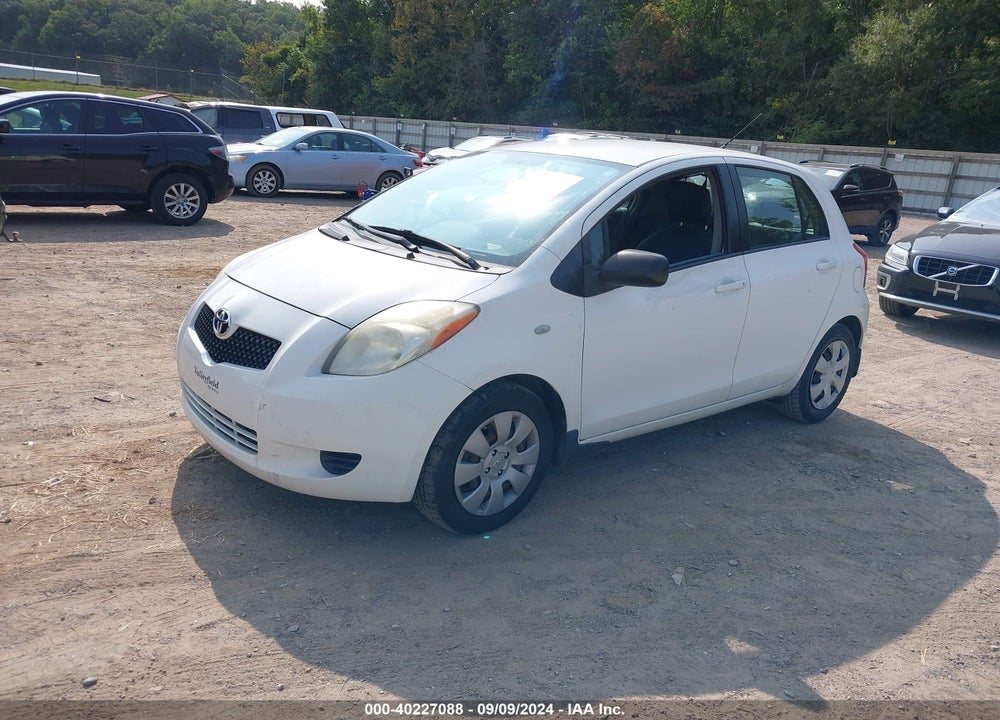 2008 TOYOTA YARIS VIN: JTDKT923985216231
