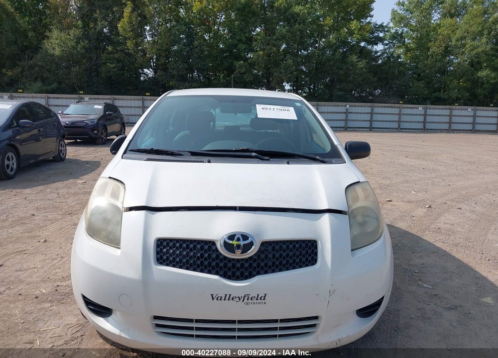 2008 TOYOTA YARIS VIN: JTDKT923985216231