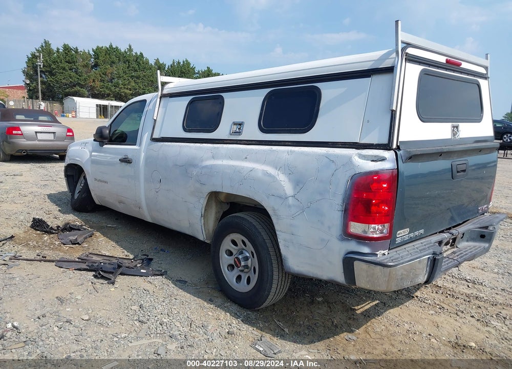 2010 GMC SIERRA 1500 WORK TRUCK VIN: 1GTPCTEX9AZ129543