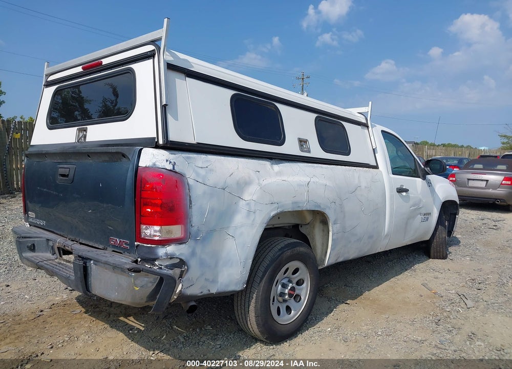 2010 GMC SIERRA 1500 WORK TRUCK VIN: 1GTPCTEX9AZ129543