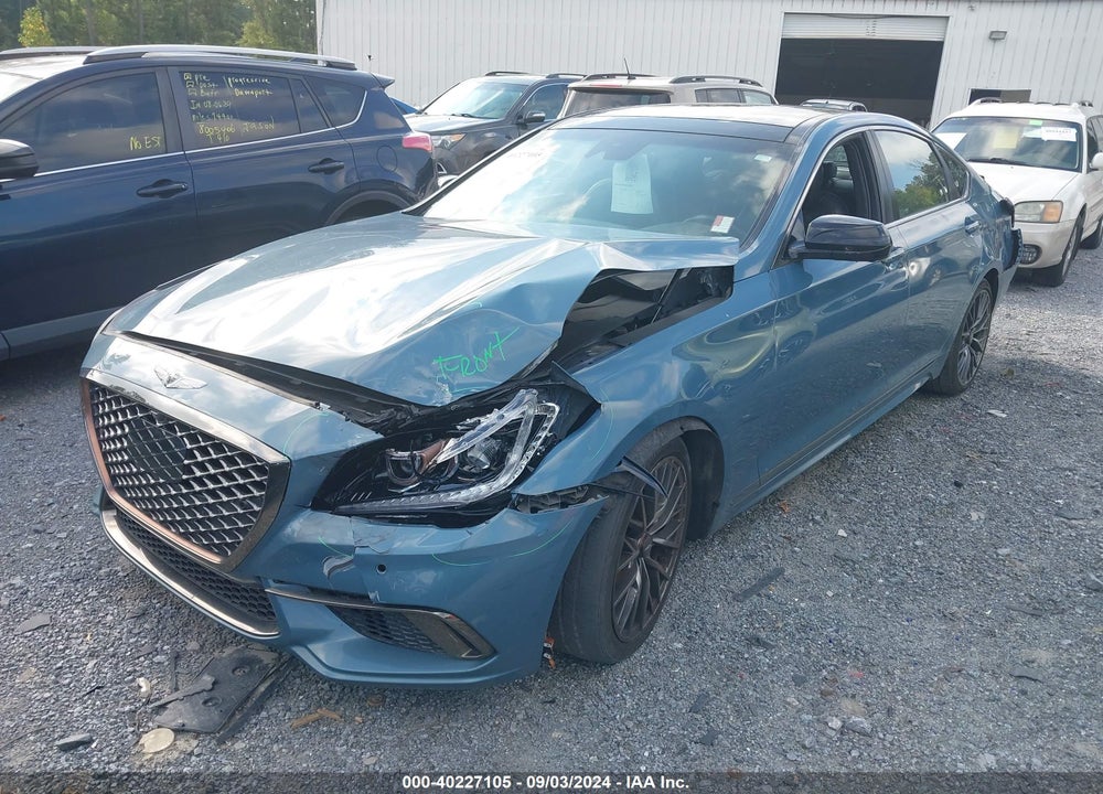 2018 GENESIS G80 3.3T SPORT VIN: KMHGN4JB4JU236566