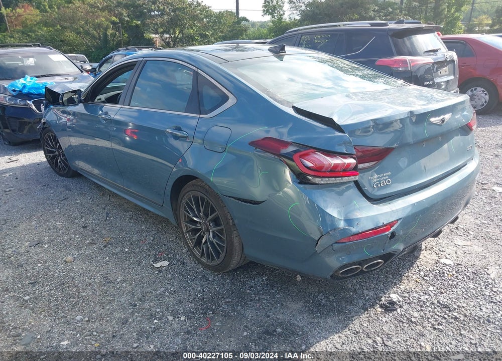 2018 GENESIS G80 3.3T SPORT VIN: KMHGN4JB4JU236566