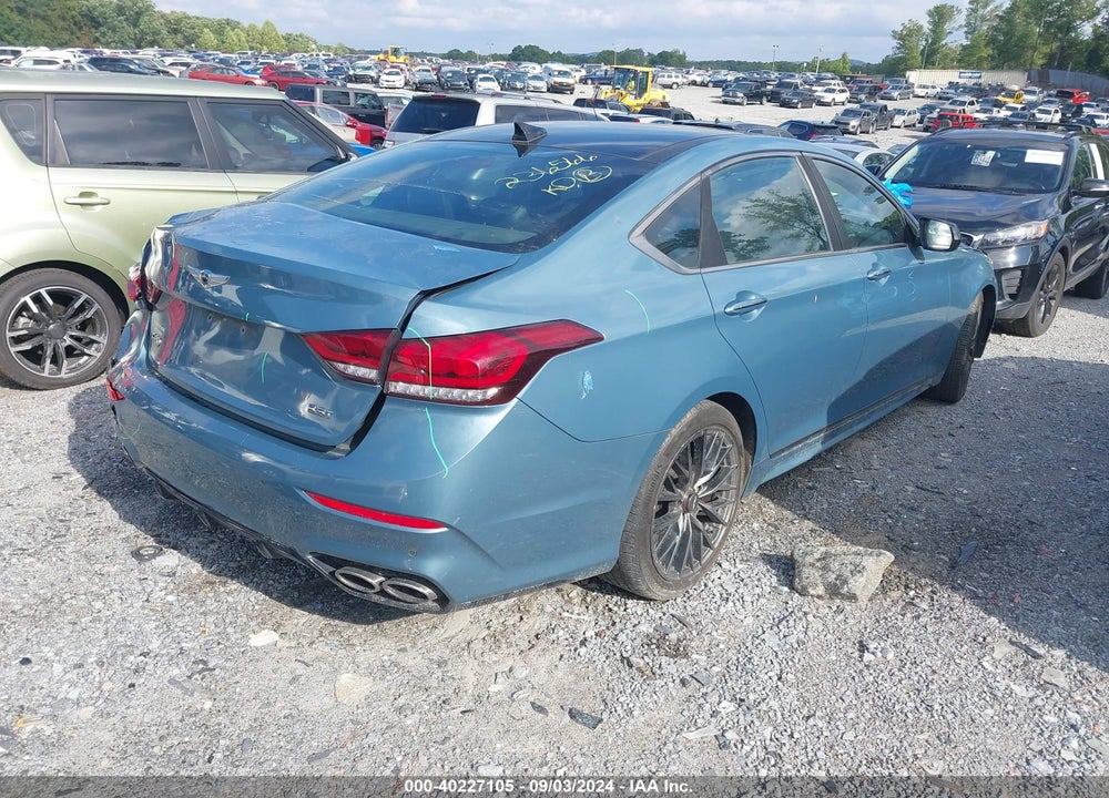 2018 GENESIS G80 3.3T SPORT VIN: KMHGN4JB4JU236566