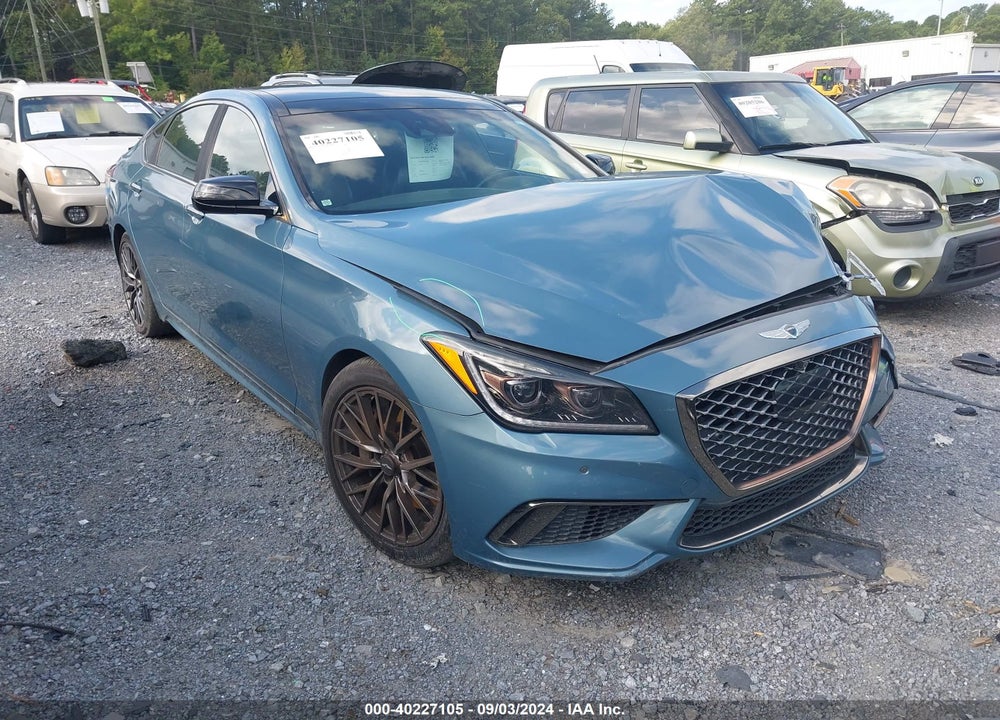 2018 GENESIS G80 3.3T SPORT VIN: KMHGN4JB4JU236566