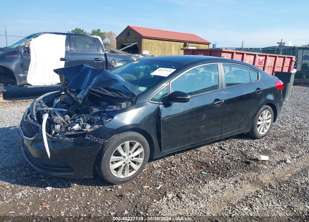 2014 KIA FORTE LX VIN: KNAFX4A67E5154406