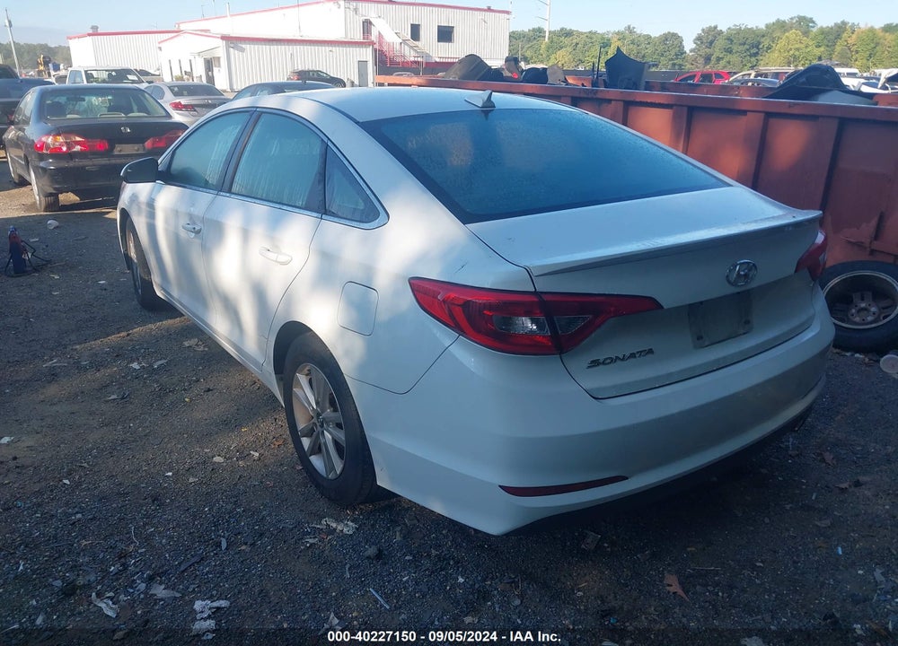 2016 HYUNDAI SONATA SE VIN: 5NPE24AFXGH358326