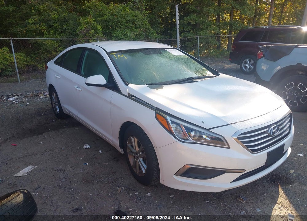 2016 HYUNDAI SONATA SE VIN: 5NPE24AFXGH358326