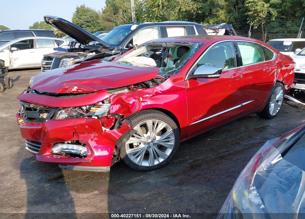 2018 CHEVROLET IMPALA 2LZ VIN: 2G1125S35J9125191