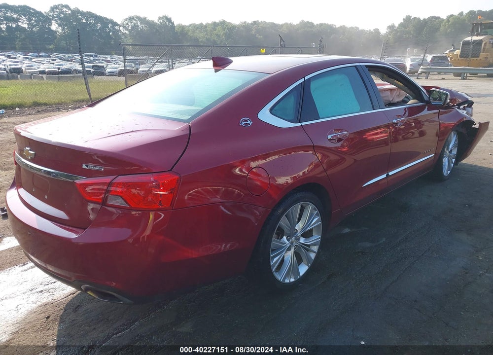 2018 CHEVROLET IMPALA 2LZ VIN: 2G1125S35J9125191