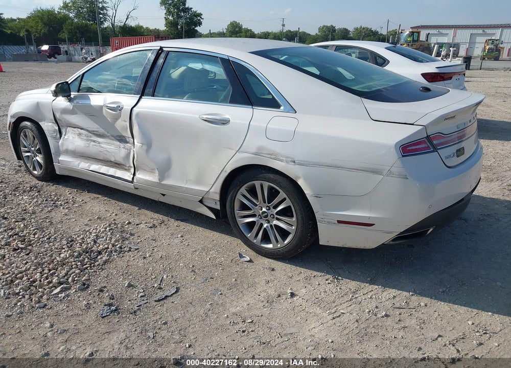 2014 LINCOLN MKZ HYBRID VIN: 3LN6L2LU8ER812256