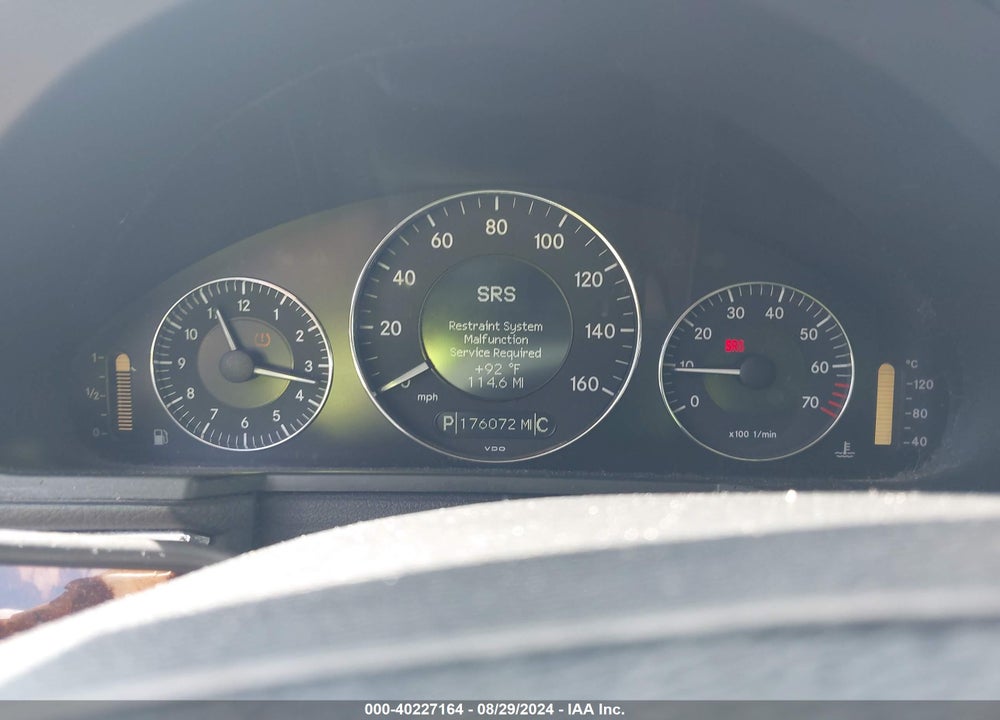 2008 MERCEDES-BENZ E 350 4MATIC VIN: WDBUF87X38B309395