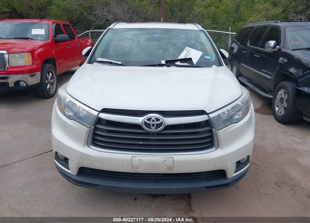 2016 TOYOTA HIGHLANDER XLE V6 VIN: 5TDKKRFH7GS160212