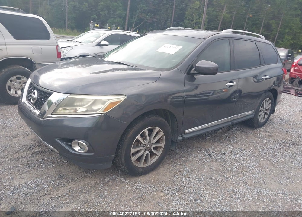 2013 NISSAN PATHFINDER SL VIN: 5N1AR2MN6DC683804