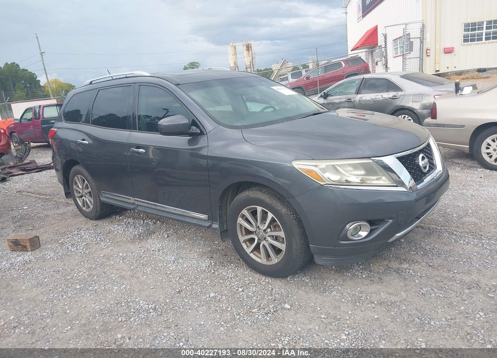 2013 NISSAN PATHFINDER SL VIN: 5N1AR2MN6DC683804