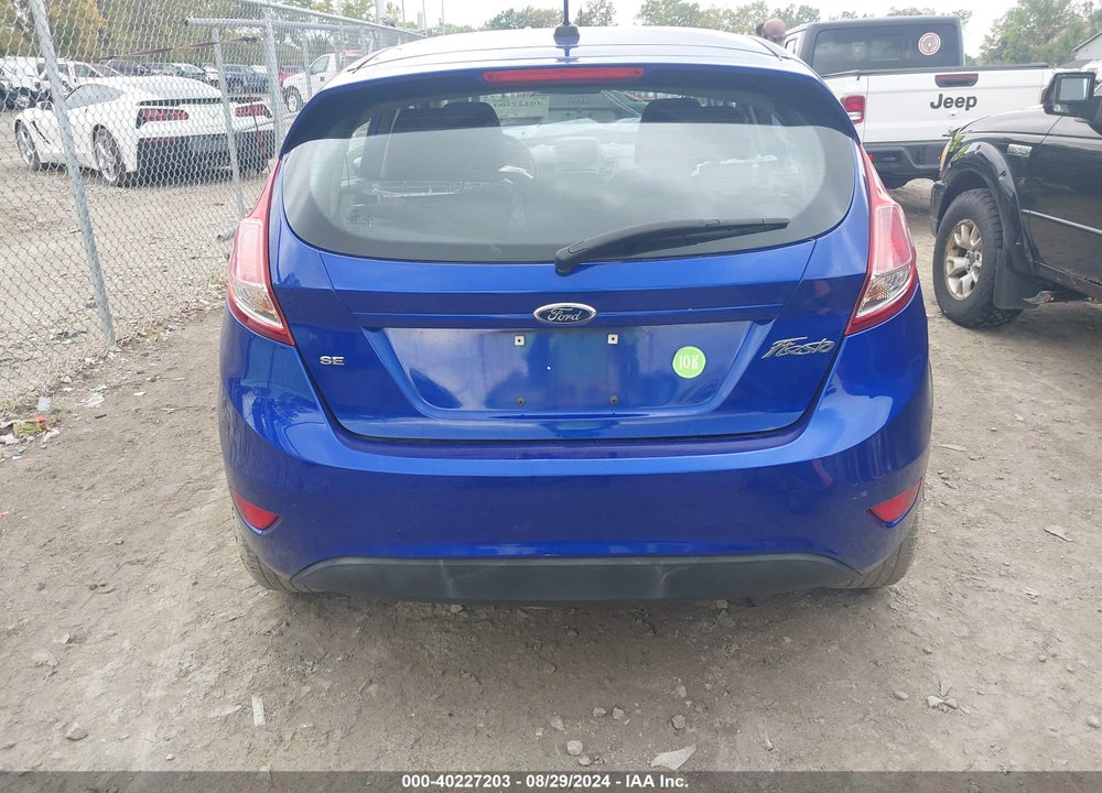2015 FORD FIESTA SE VIN: 3FADP4EJ2FM207765