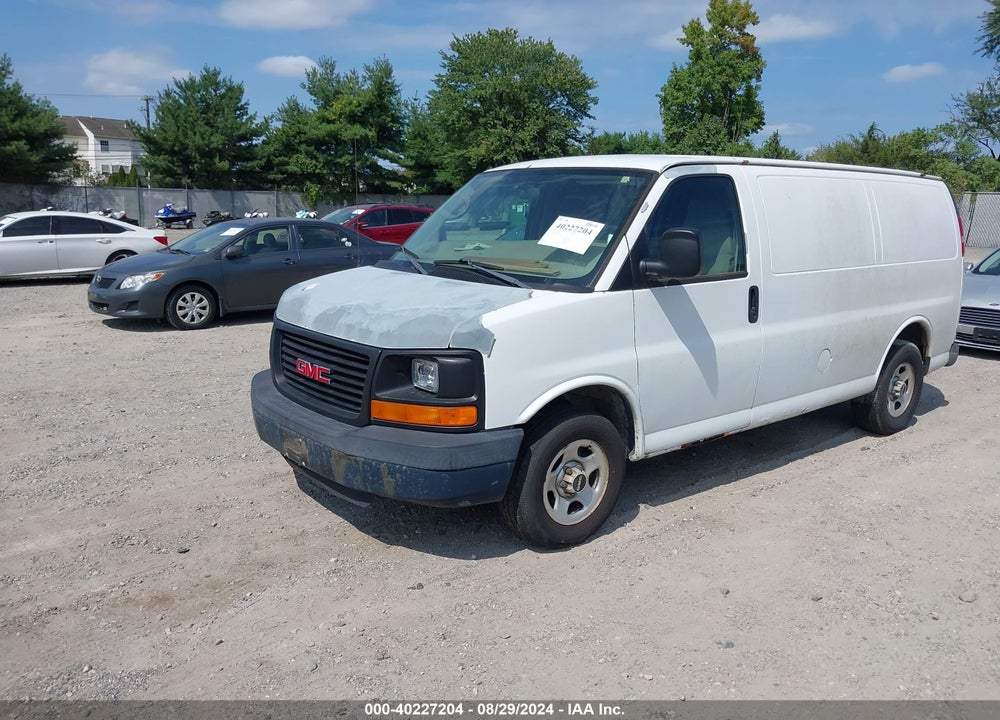 2008 GMC SAVANA WORK VAN VIN: 1GTFG15X381235533