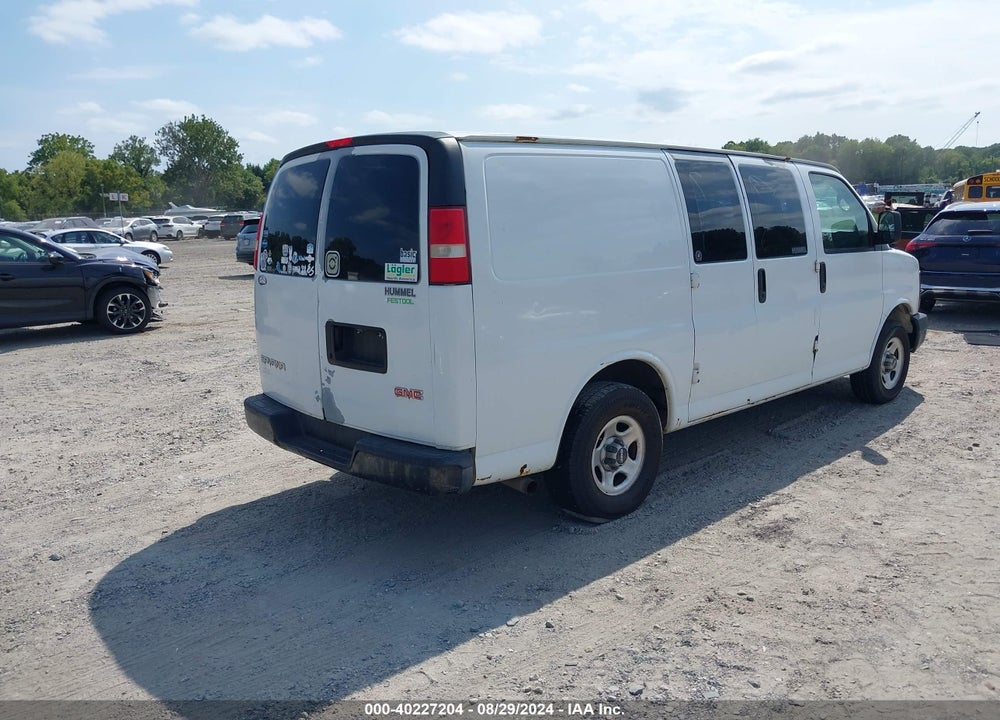 2008 GMC SAVANA WORK VAN VIN: 1GTFG15X381235533