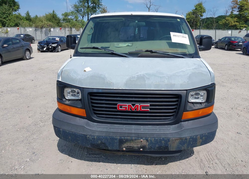 2008 GMC SAVANA WORK VAN VIN: 1GTFG15X381235533