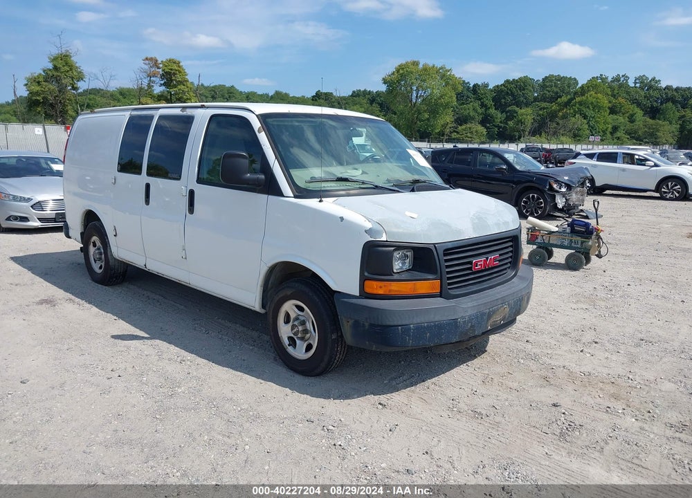 2008 GMC SAVANA WORK VAN VIN: 1GTFG15X381235533
