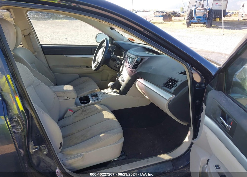 2012 SUBARU OUTBACK 2.5I PREMIUM VIN: 4S4BRBCC4C3202015