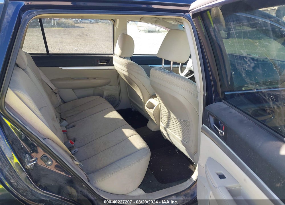 2012 SUBARU OUTBACK 2.5I PREMIUM VIN: 4S4BRBCC4C3202015