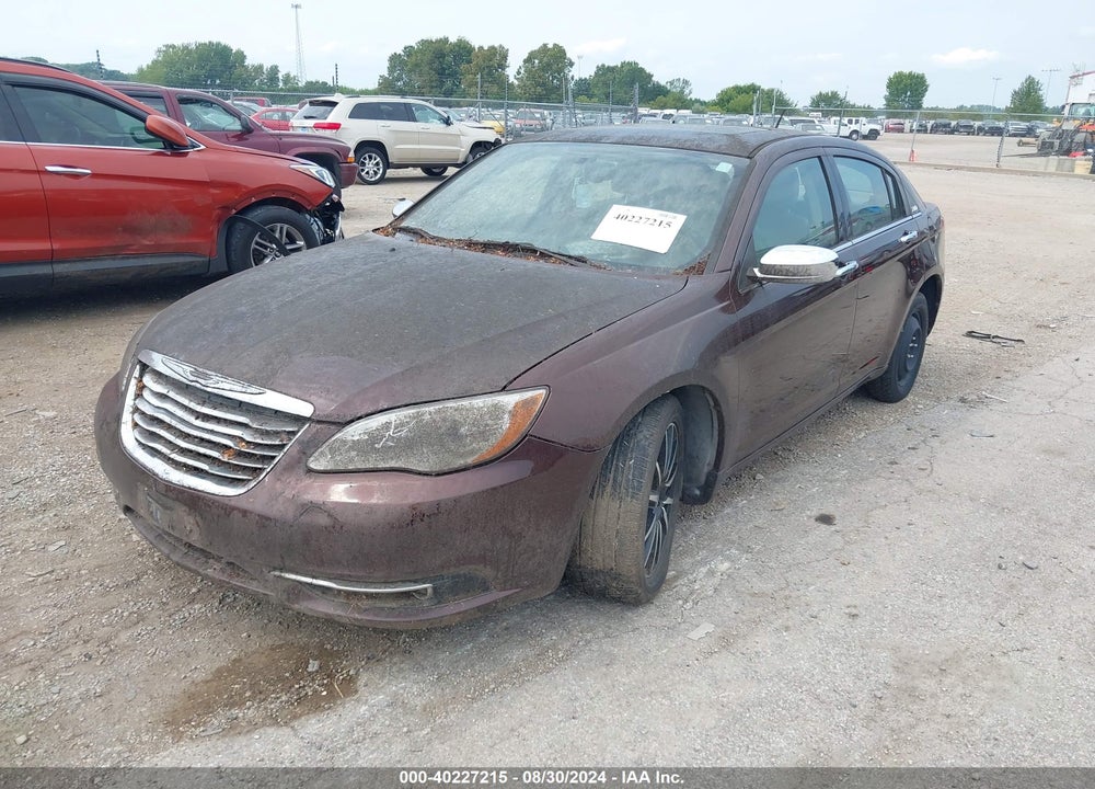 2012 CHRYSLER 200 LIMITED VIN: 1C3CCBCG3CN304346