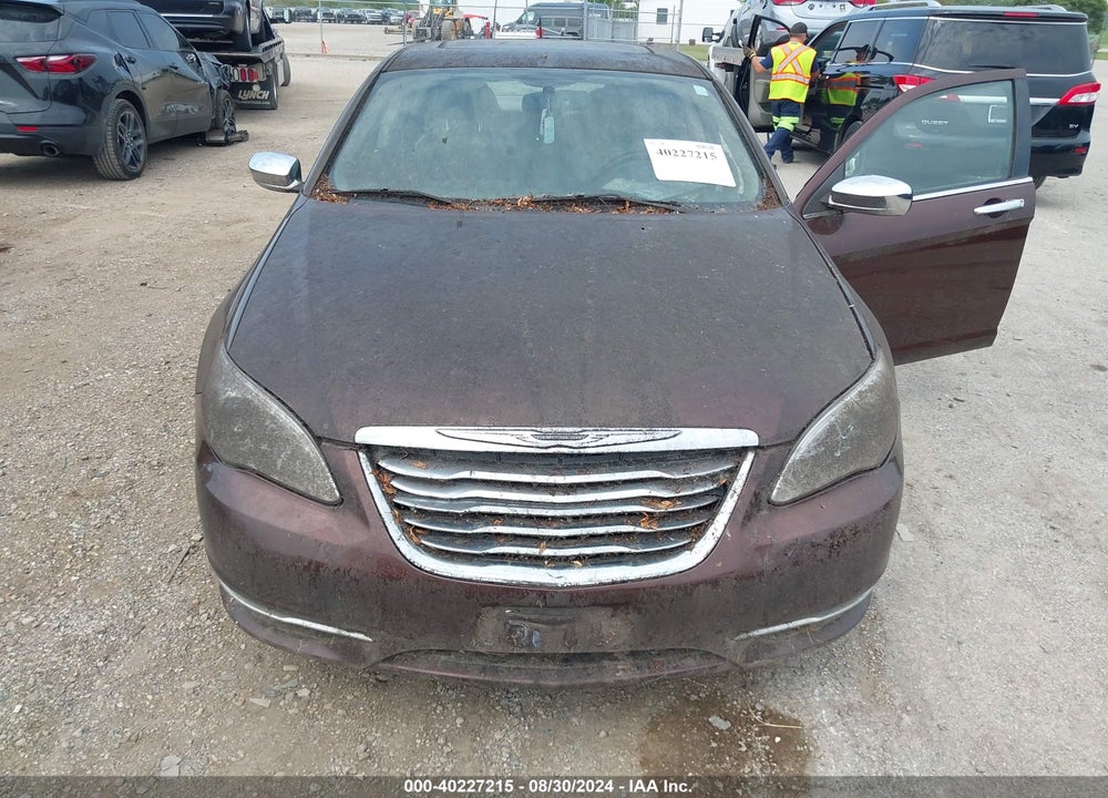 2012 CHRYSLER 200 LIMITED VIN: 1C3CCBCG3CN304346