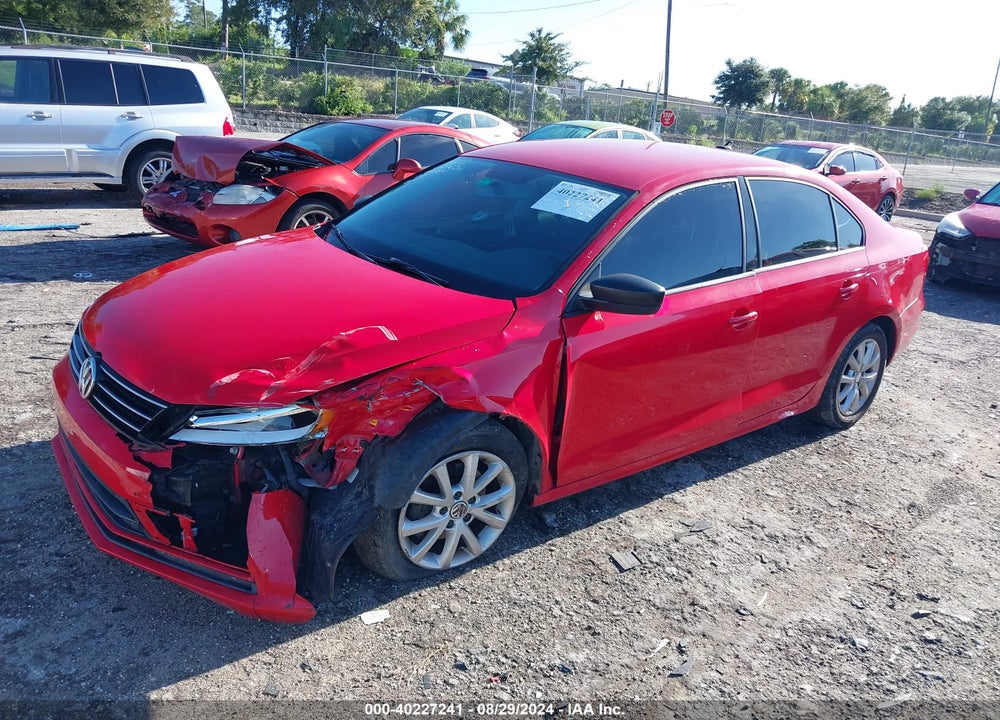 2015 VOLKSWAGEN JETTA 1.8T SE VIN: 3VWD17AJ1FM327220