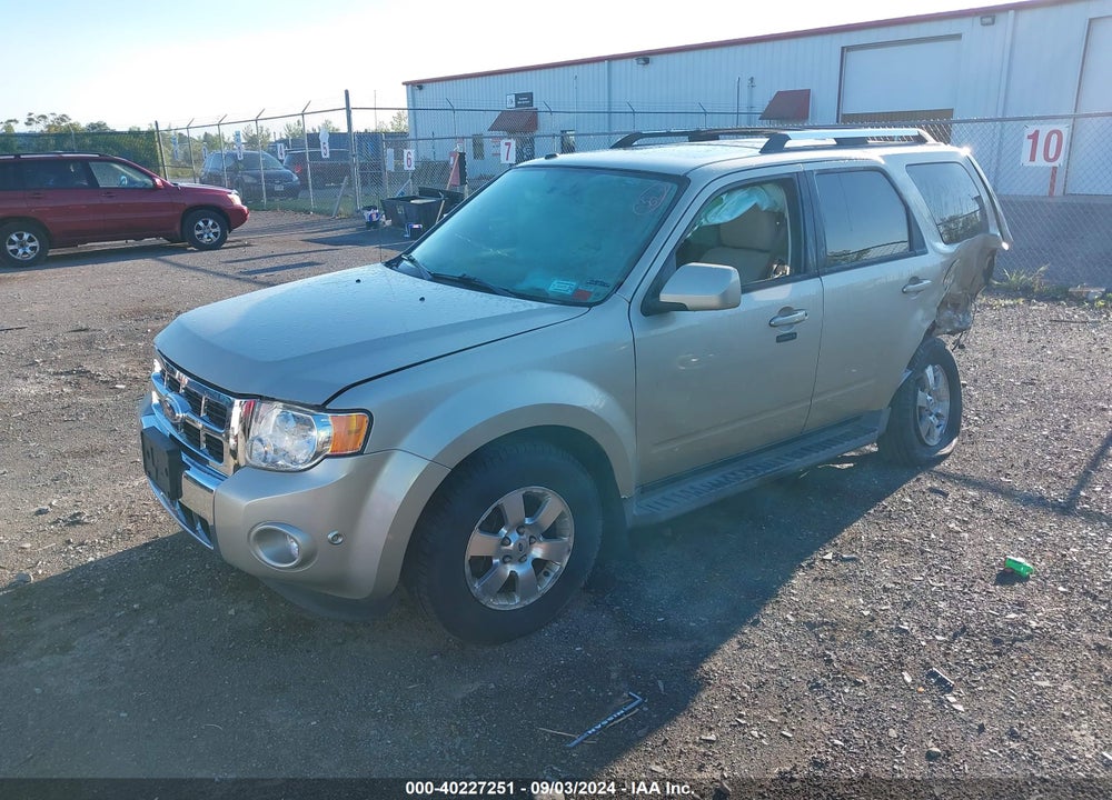 2012 FORD ESCAPE LIMITED VIN: 1FMCU9EG7CKA72989