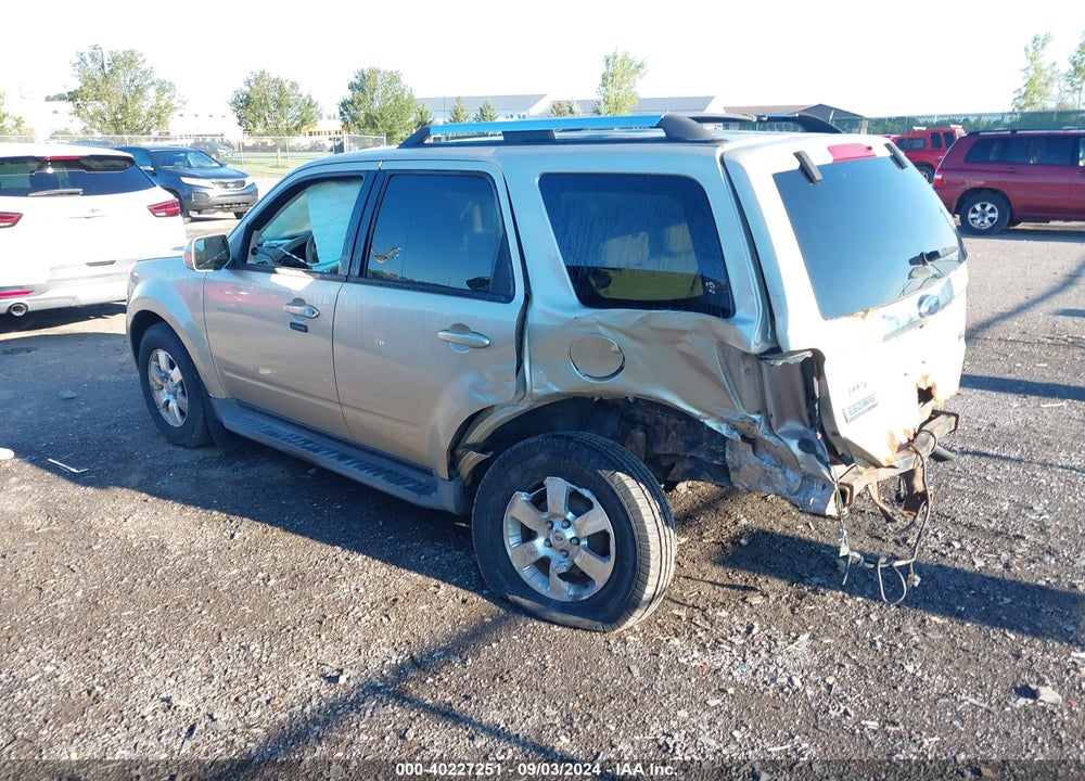 2012 FORD ESCAPE LIMITED VIN: 1FMCU9EG7CKA72989
