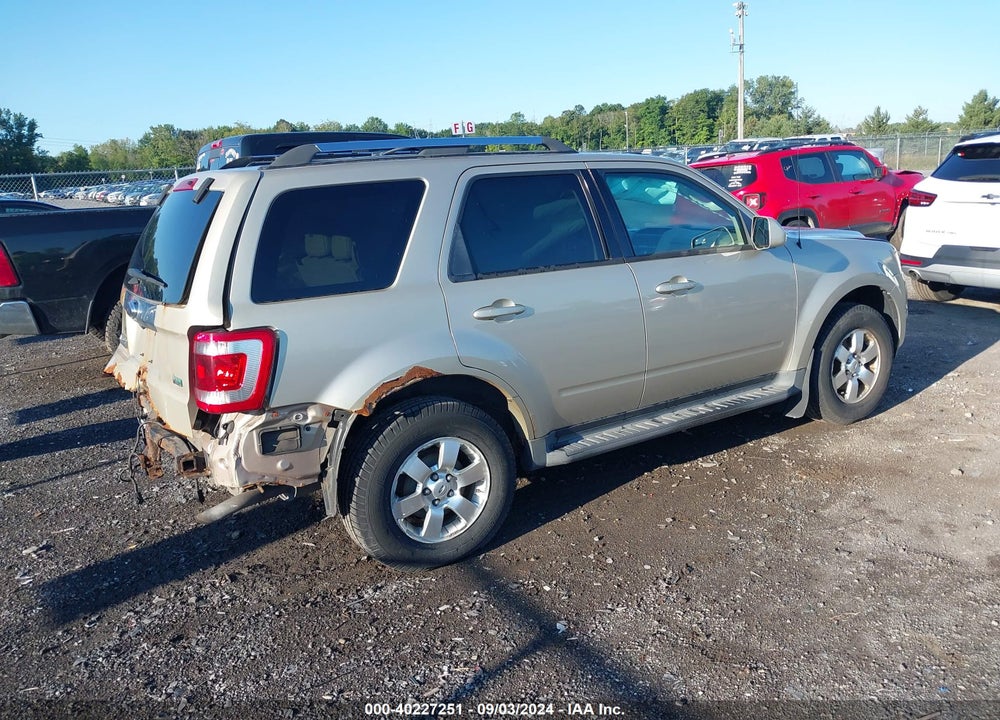 2012 FORD ESCAPE LIMITED VIN: 1FMCU9EG7CKA72989