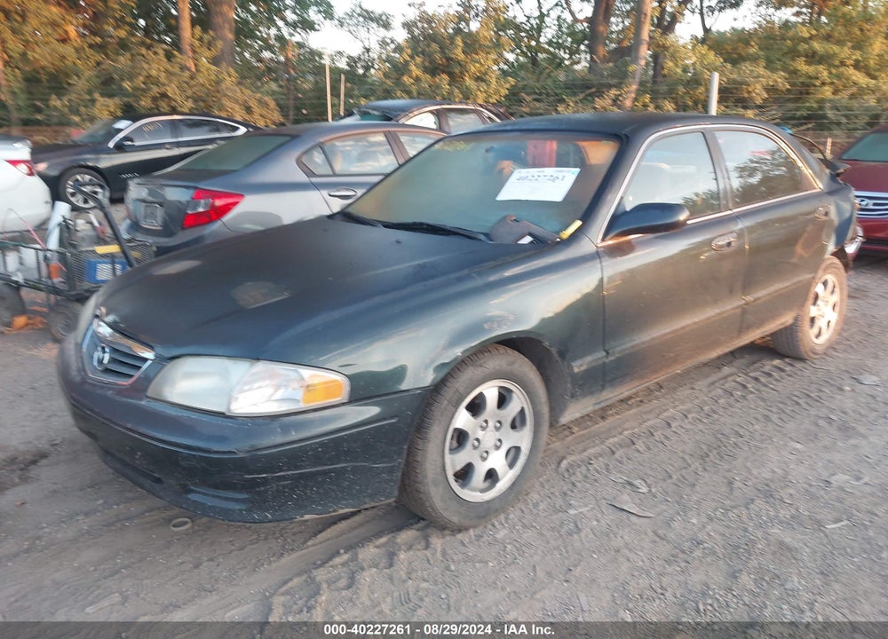 2002 MAZDA 626 LX VIN: 1YVGF22C325298107