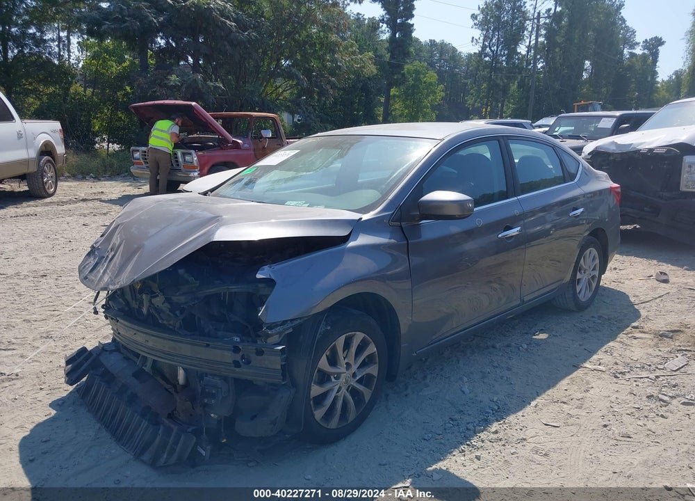 2018 NISSAN SENTRA SV VIN: 3N1AB7AP9JL643750
