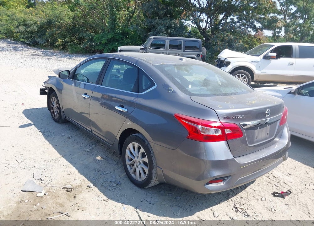 2018 NISSAN SENTRA SV VIN: 3N1AB7AP9JL643750
