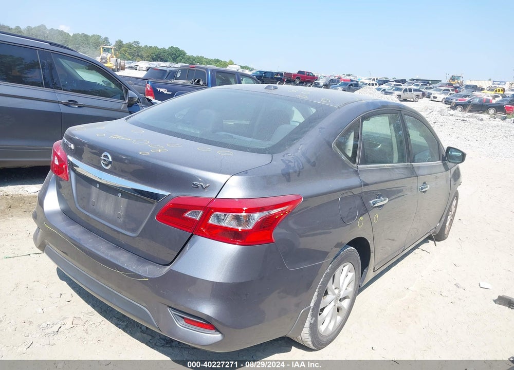 2018 NISSAN SENTRA SV VIN: 3N1AB7AP9JL643750