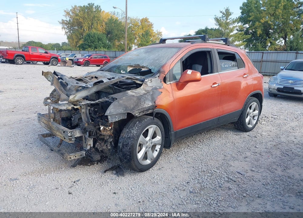 2015 CHEVROLET TRAX LTZ VIN: KL7CJNSBXFB196917