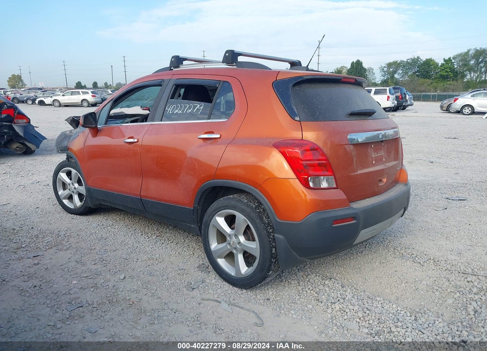 2015 CHEVROLET TRAX LTZ VIN: KL7CJNSBXFB196917