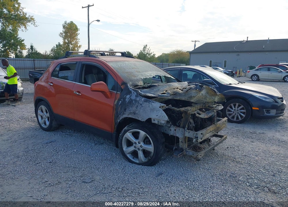 2015 CHEVROLET TRAX LTZ VIN: KL7CJNSBXFB196917