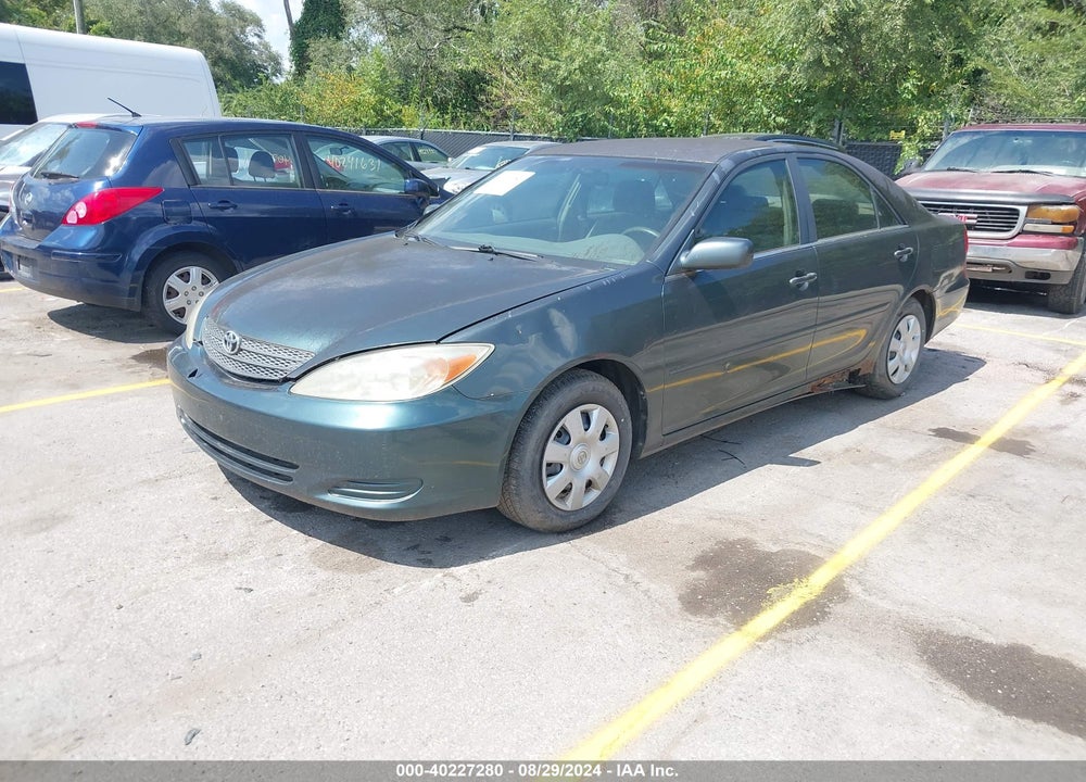 2002 TOYOTA CAMRY LE VIN: 4T1BE32K92U602087