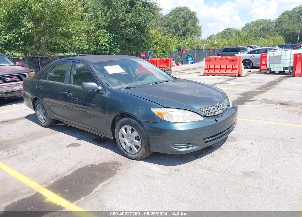 2002 TOYOTA CAMRY LE VIN: 4T1BE32K92U602087