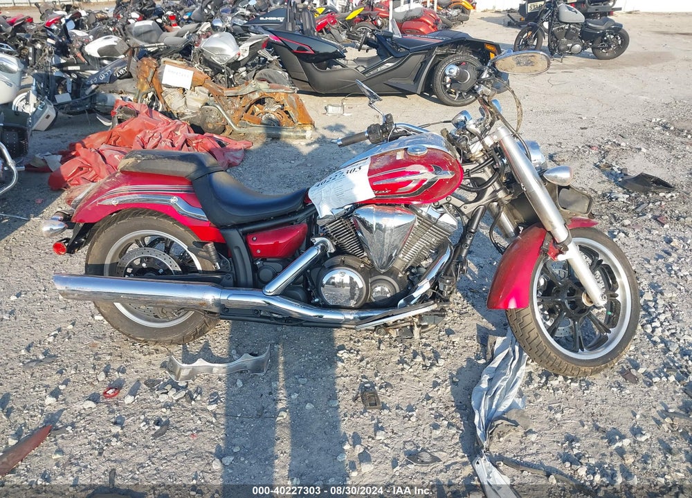 2014 YAMAHA XVS950 A/CT VIN: JYAVN01E5EA019612