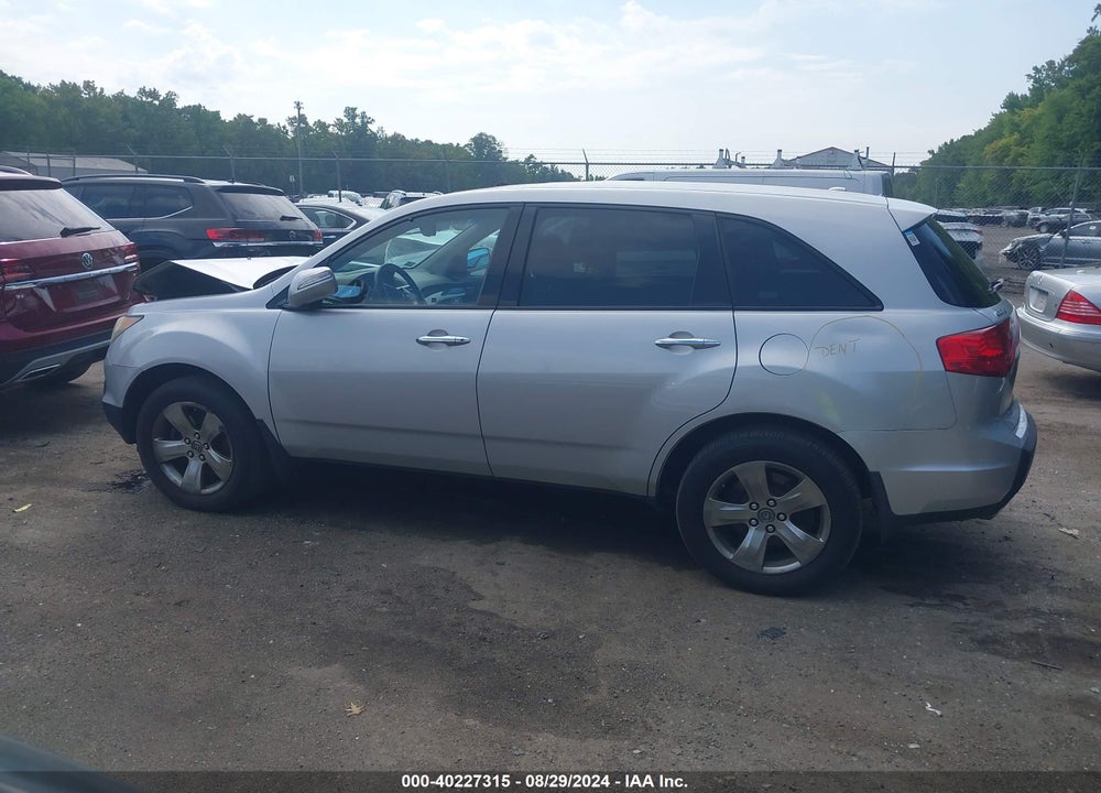 2008 ACURA MDX SPORT PACKAGE VIN: 2HNYD28858H539972