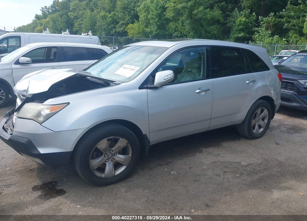 2008 ACURA MDX SPORT PACKAGE VIN: 2HNYD28858H539972