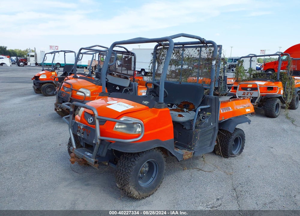 2011 KUBOTA RTV900 VIN: A5KB1FDACBG0C5148