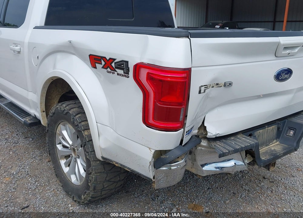 2015 FORD F-150 LARIAT VIN: 1FTEW1EF6FKD32870
